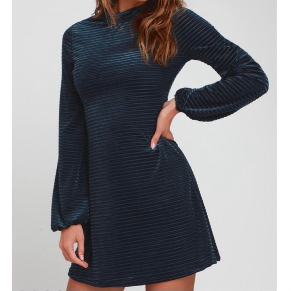 Lulus Velvet Dress